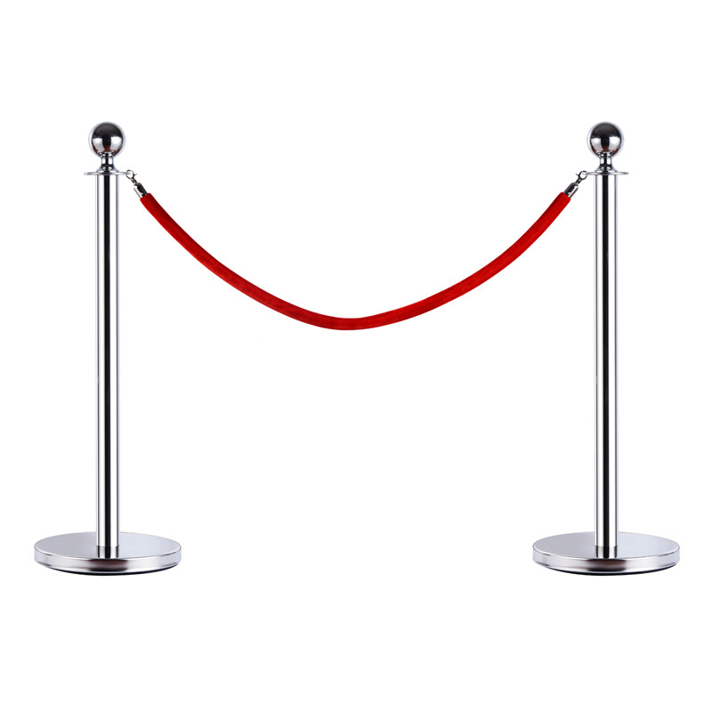 Ball Crowd control car show red carpet public guidance retractable belt barriers stanchion02